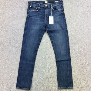 Edwin Jeans Mens 31x31 Maddox Stax Dark Blue Flex Denim Slim Fit‎ NEW